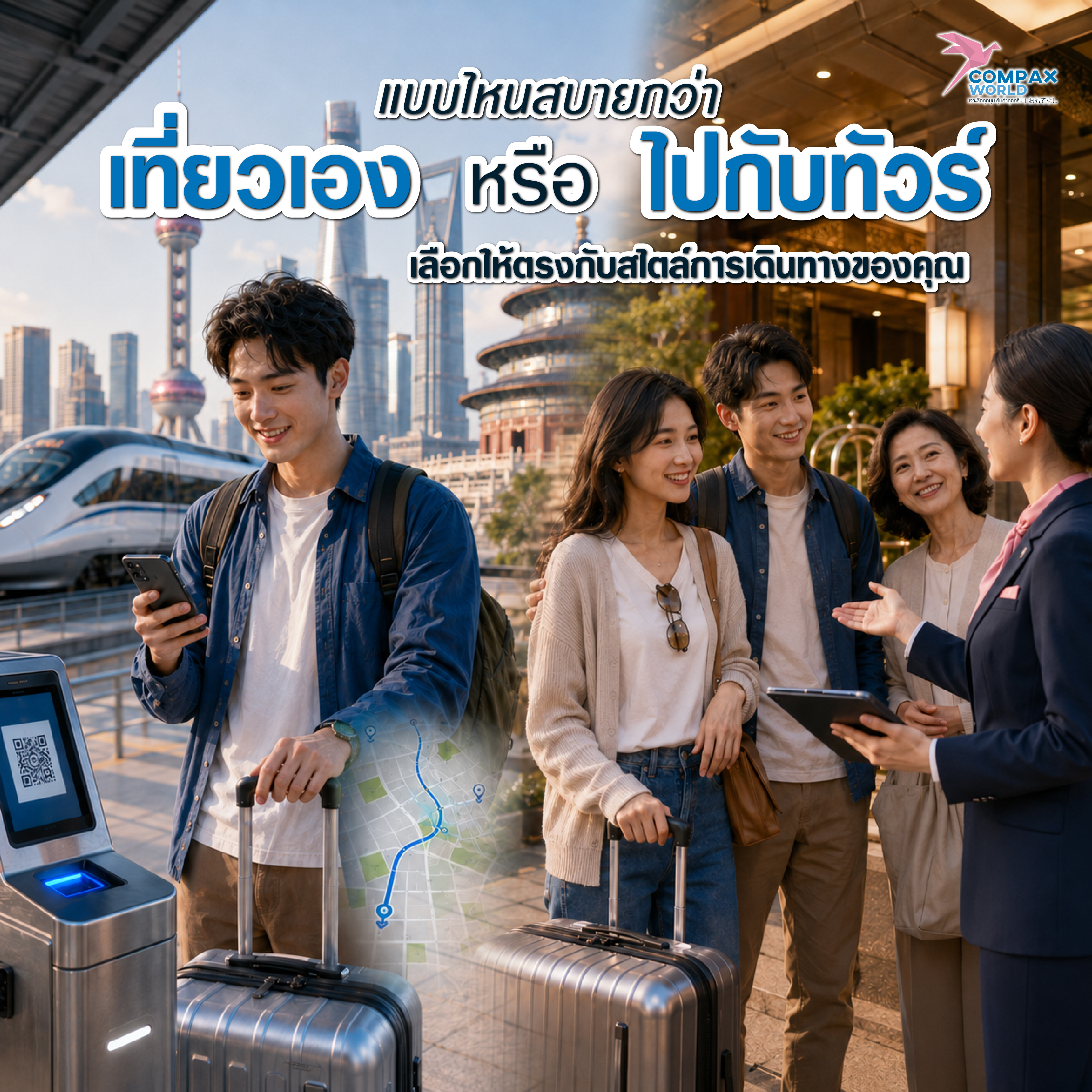 เที่ยวจีน ทัวร์จีน ทัวร์จีนพรีเมี่ยม โปรแกรมเที่ยวจีน
